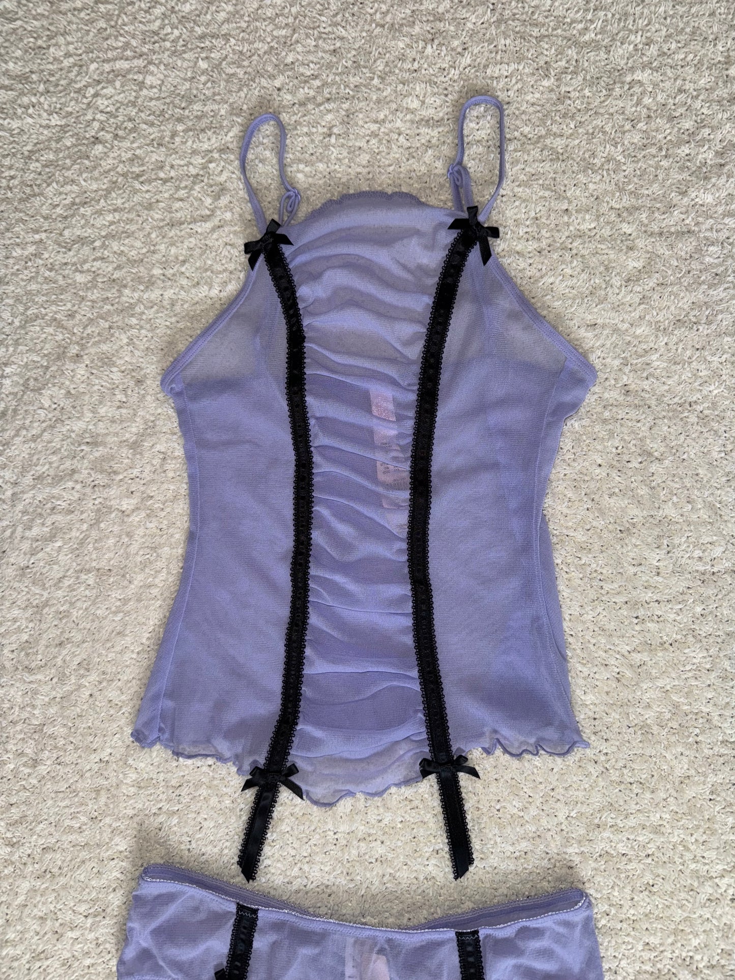 Victoria’s Secret (NWT) periwinkle 2 piece set🤍(S)